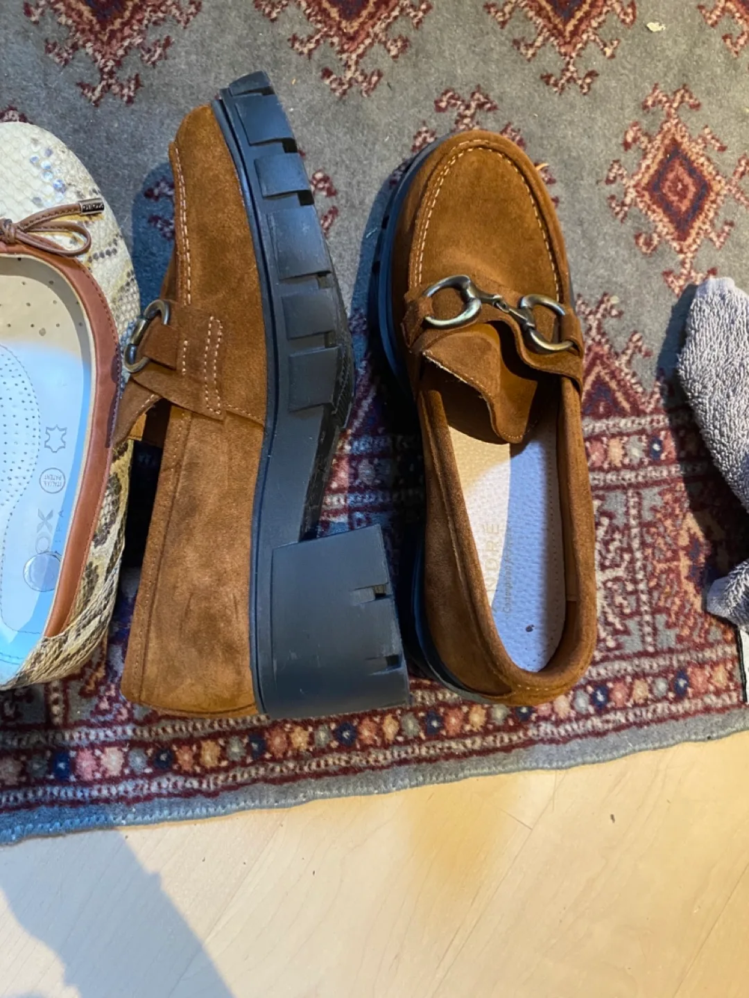 Brown Suede Loafers image indicator(2)