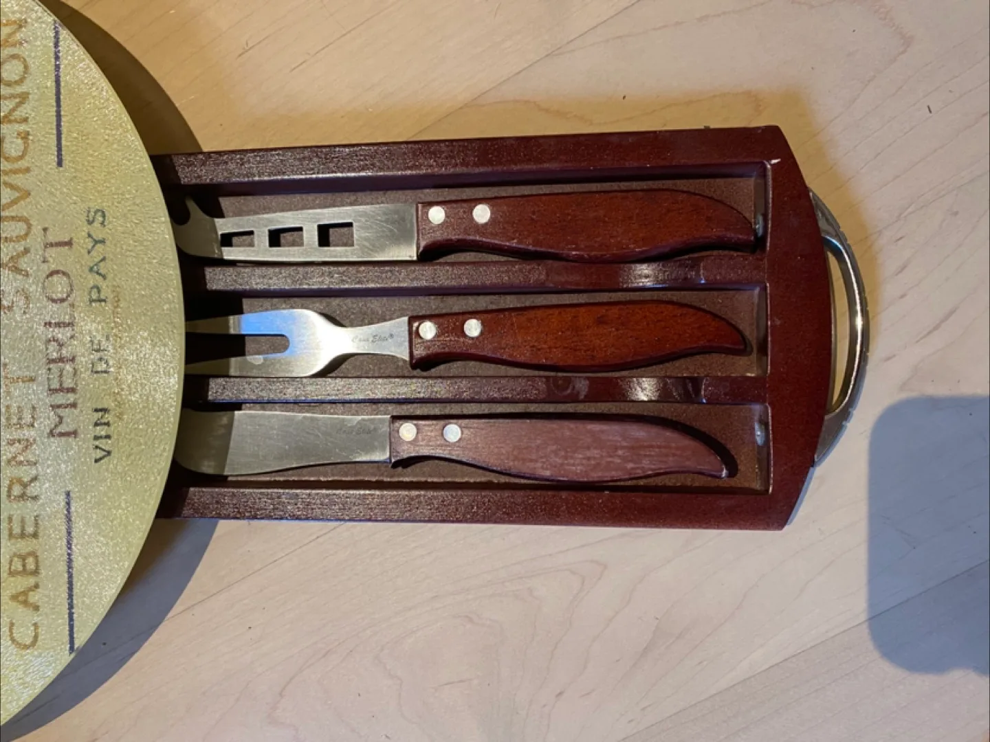 Vintage French Cheese Board Set image indicator(4)