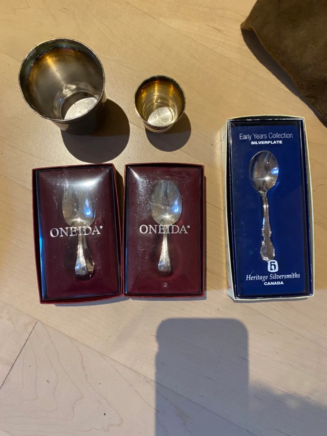 Silverplate Spoons and Cups thumbnail