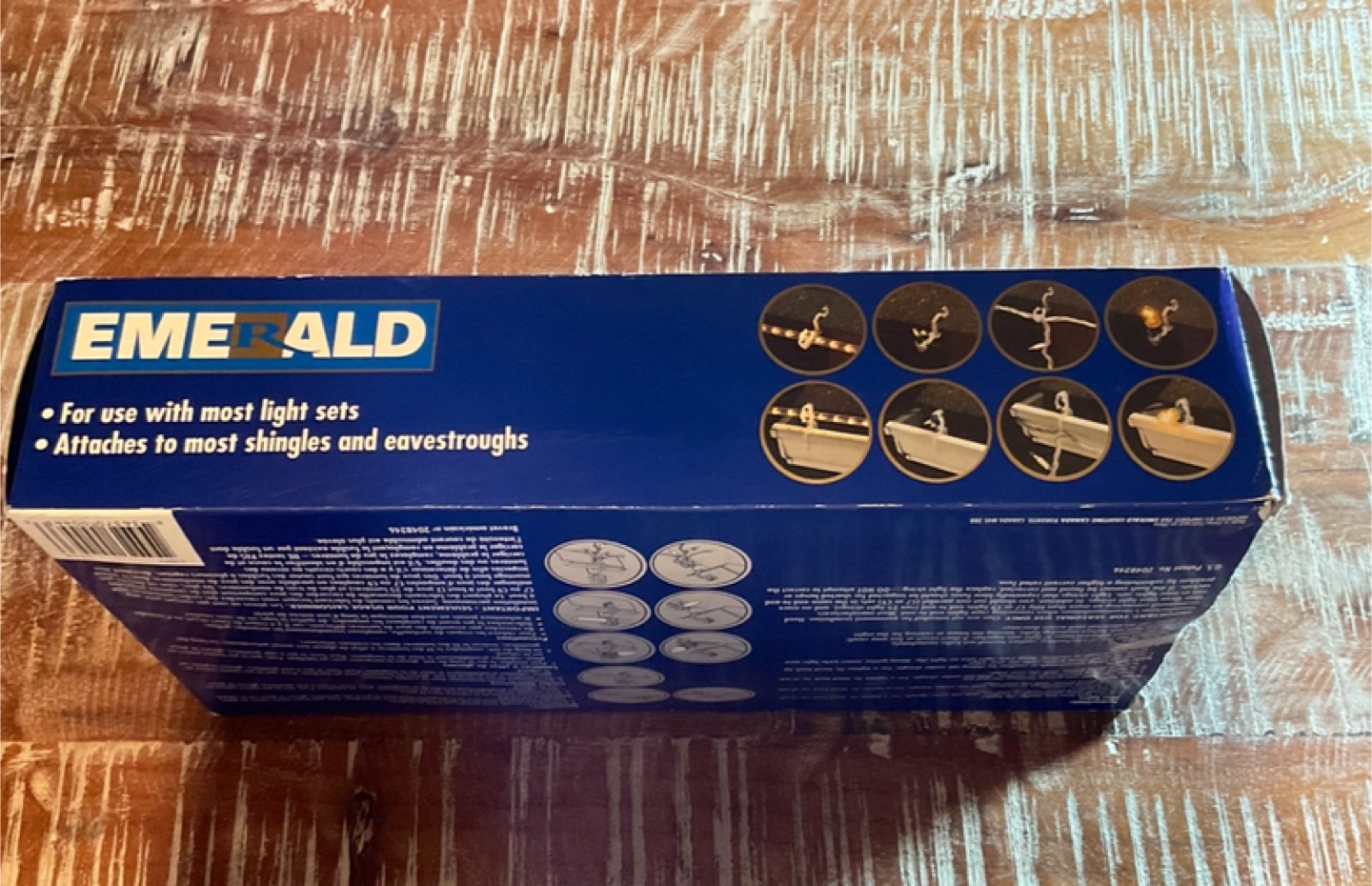 Emerald All-In-One Light Clips - 100 Pack