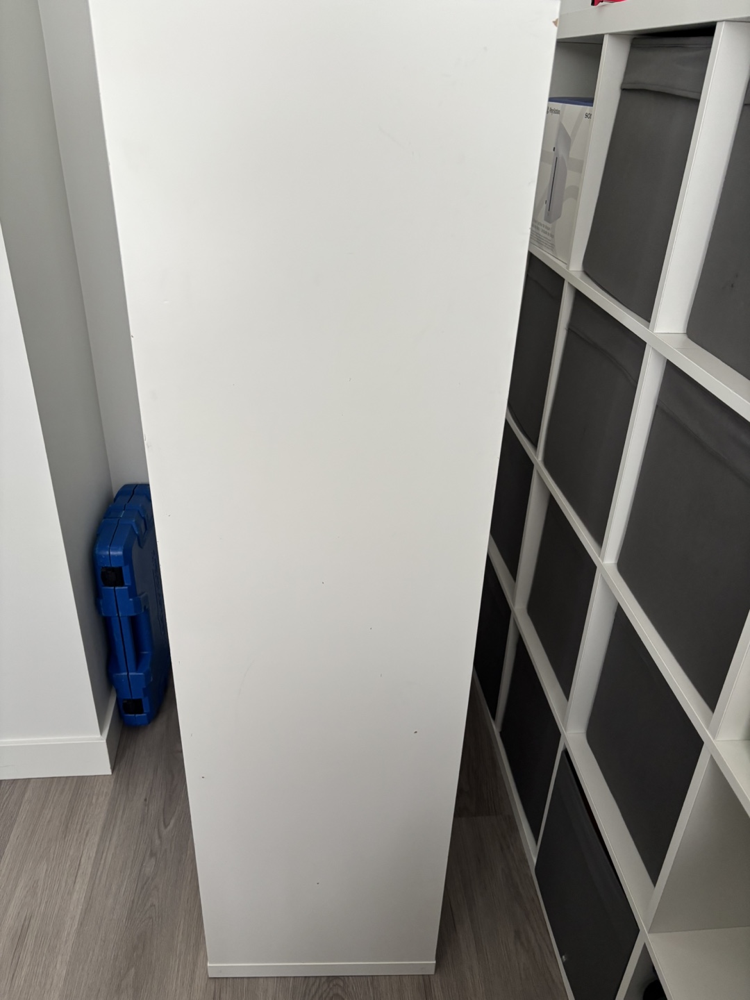 White Shelf Unit - photo 2