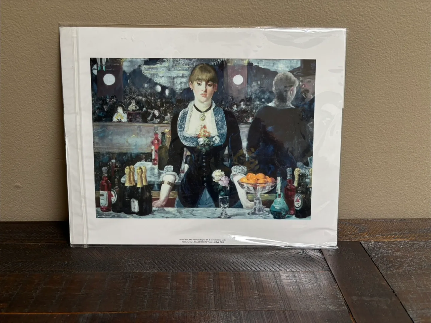 🇨🇦Manet A Bar at the Folies-Bergère Art Gallery Print thumbnail