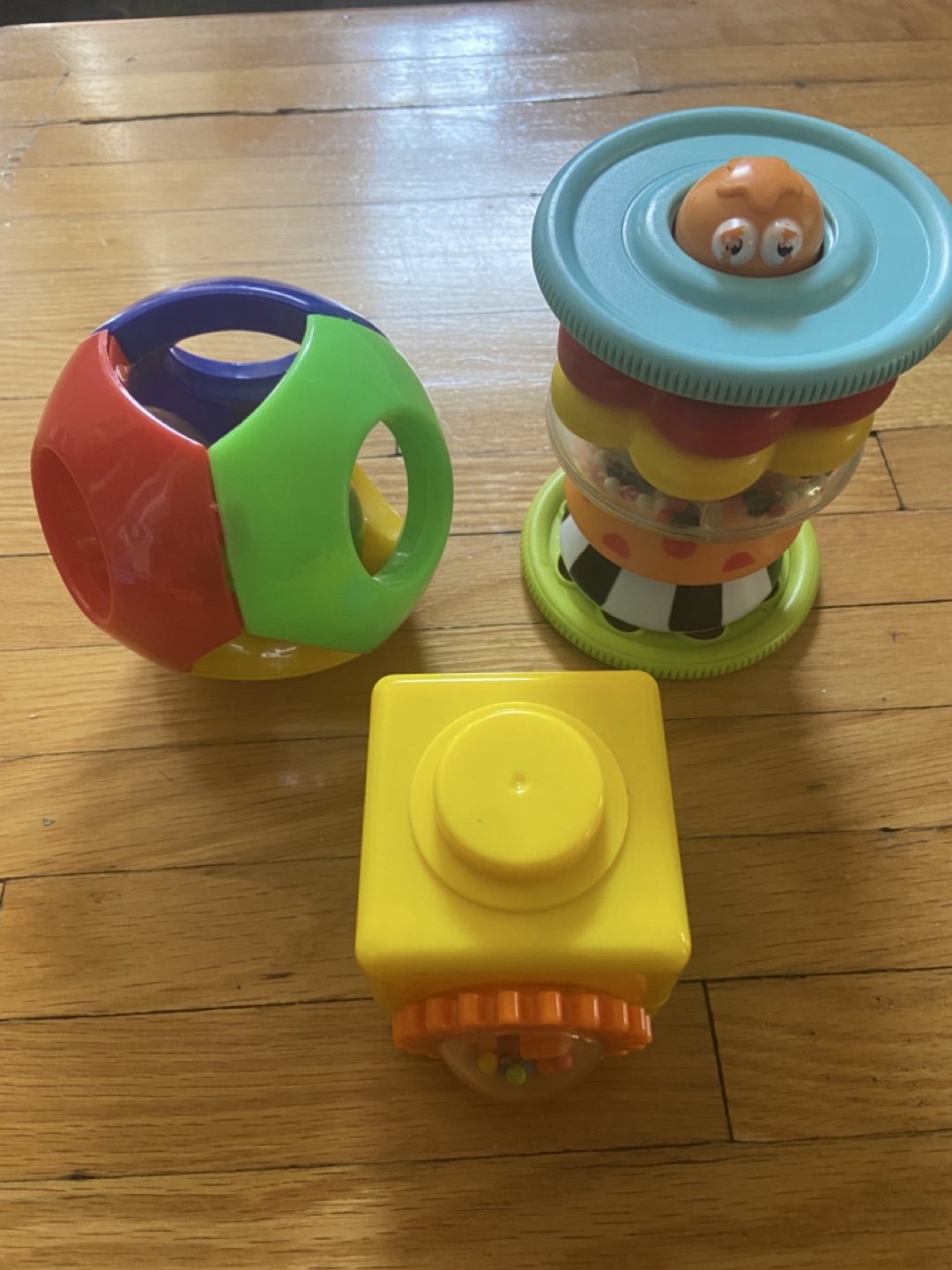 Baby Toys - Ball, Stacker, Cube