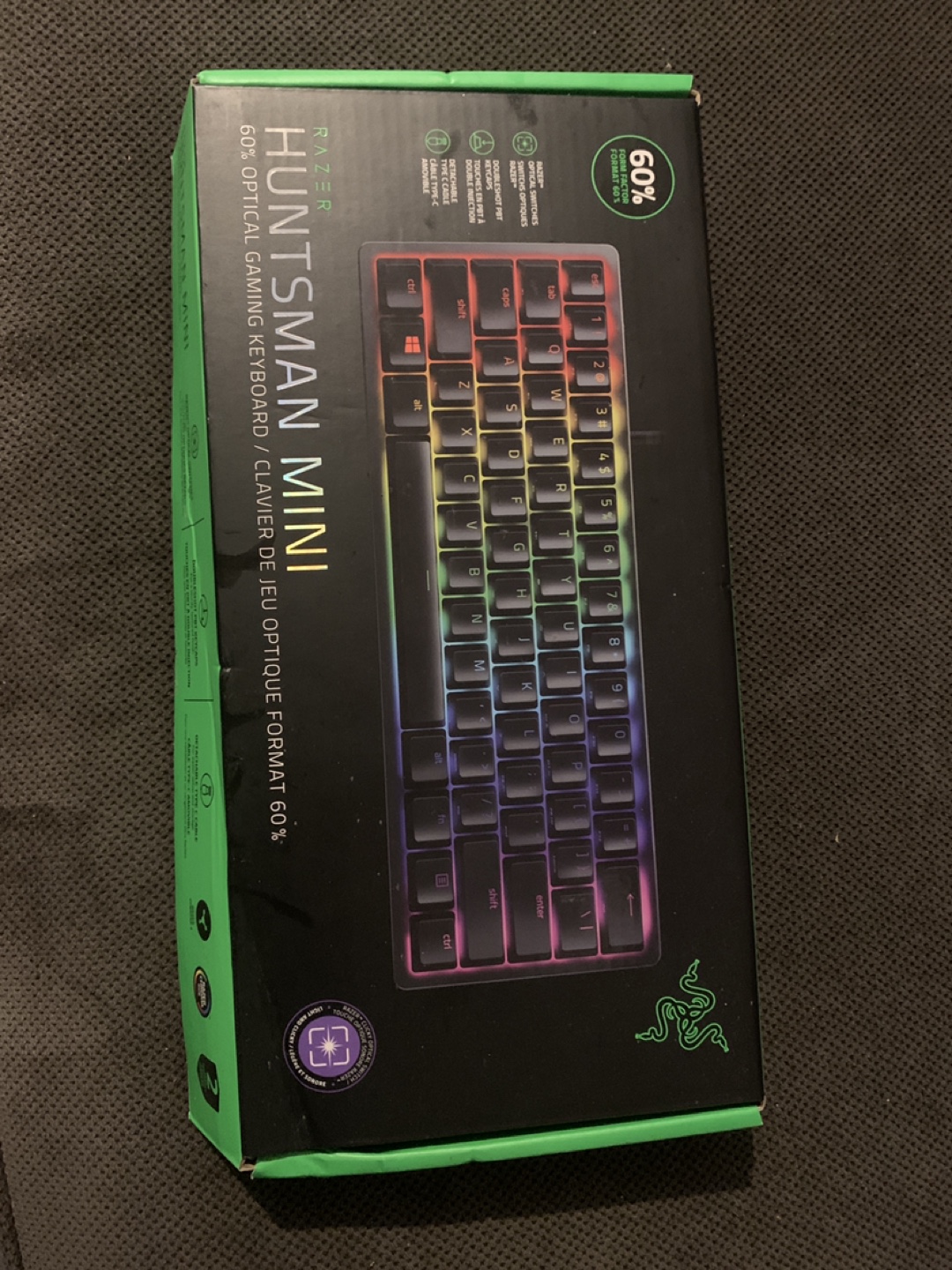 New Razer Huntsman Mini 60% Optical Gaming Keyboard