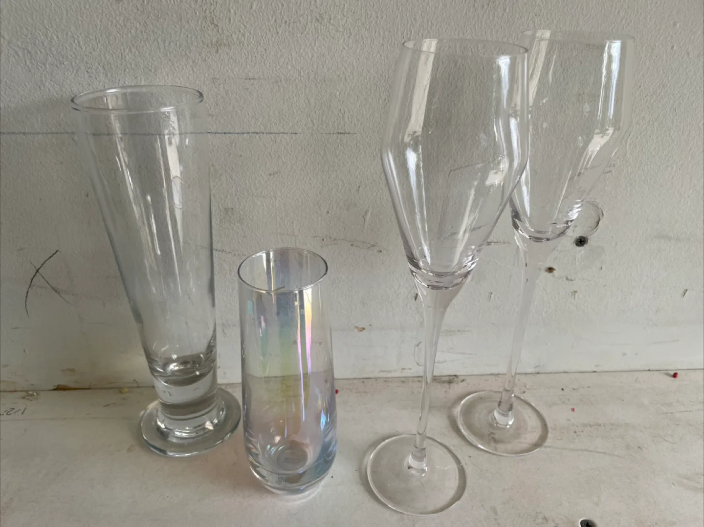 Assorted Glasses and Champagne Flutes thumbnail