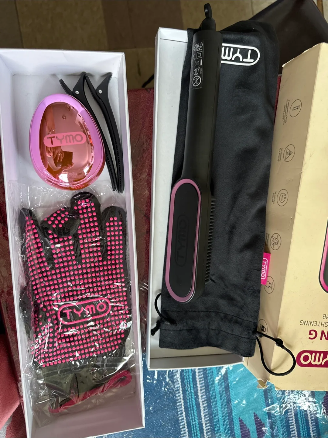 TYMO Hair Straightener Comb with Accessories thumbnail