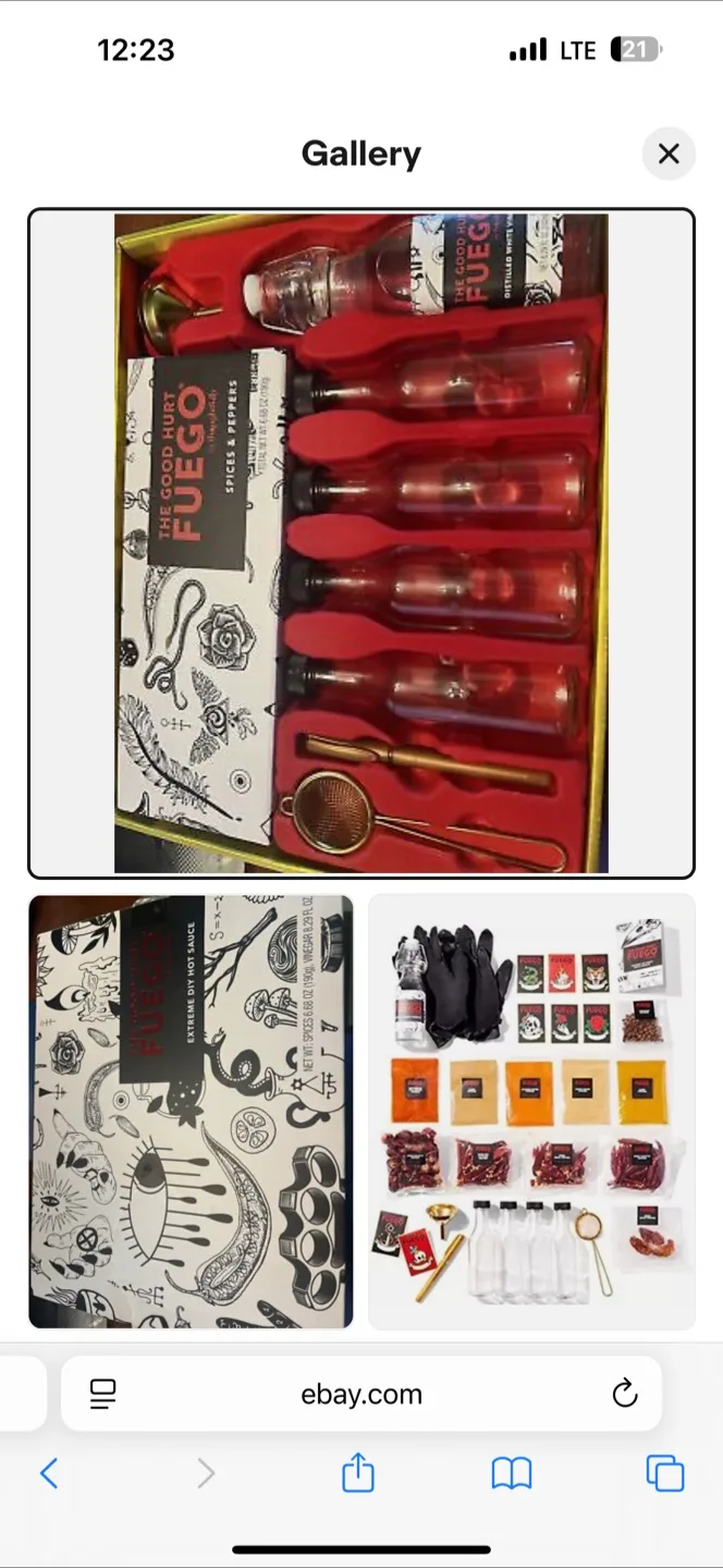New The Good Hurt Fuego DIY Hot Sauce Kit thumbnail