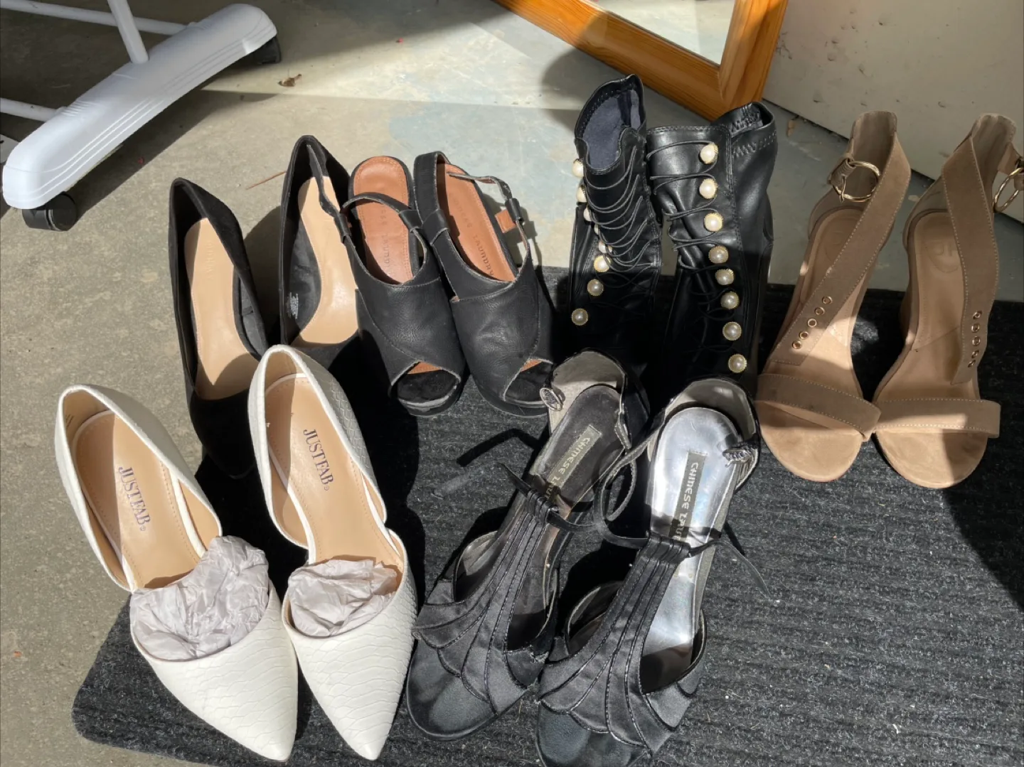 Assorted Women's Heels & Sandals - Sizes 6 or 8 thumbnail