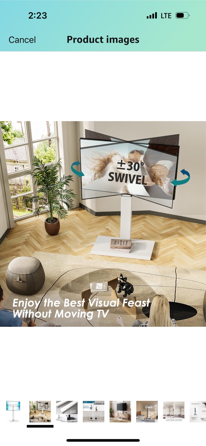 FITUEYES TV Stand (swivel) - photo 4