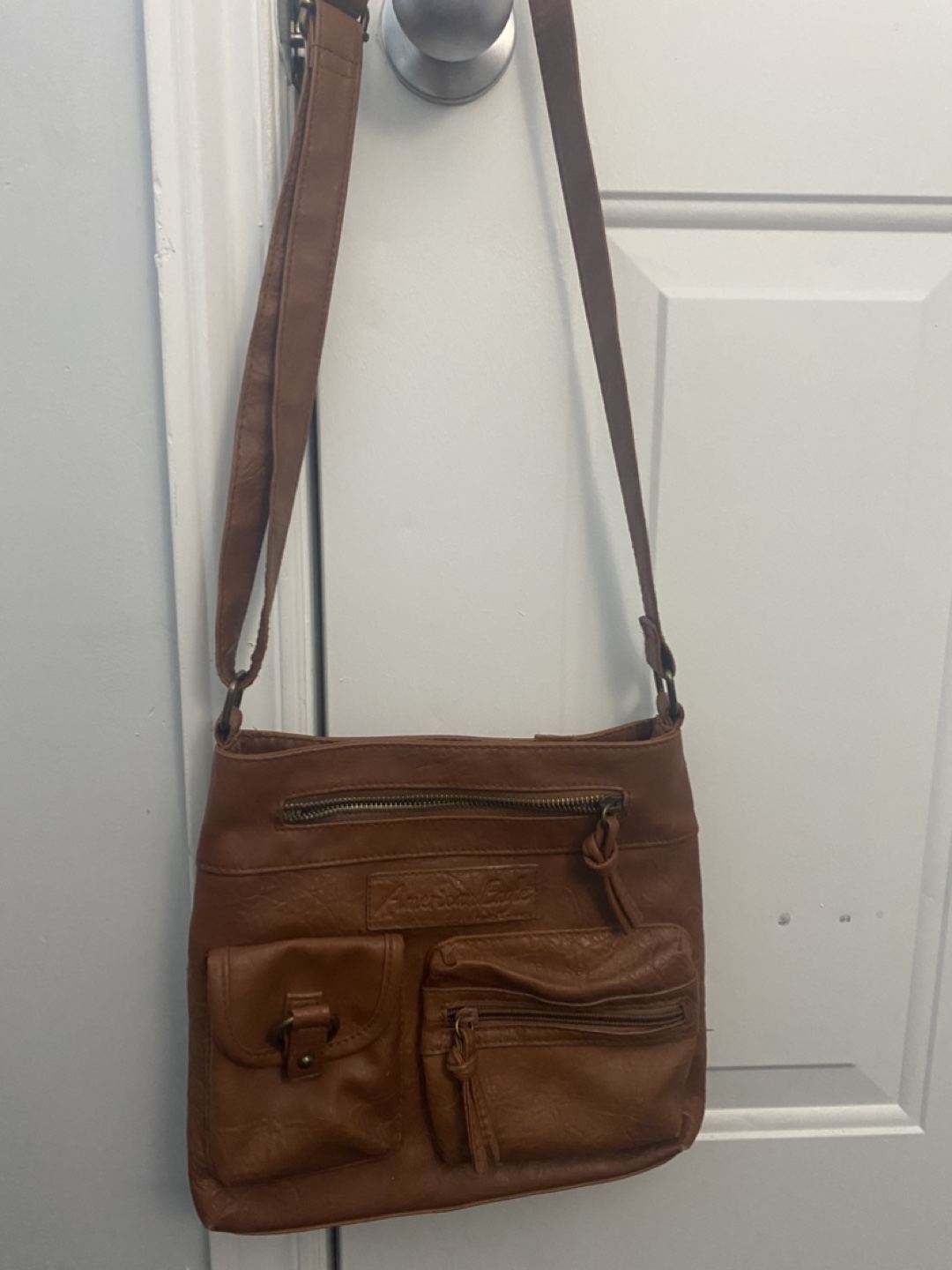 American Eagle Brown Crossbody Bag