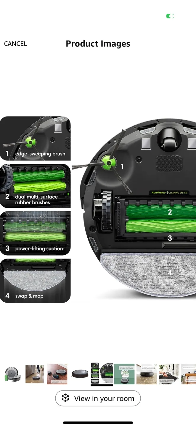 iRobot Roomba i5 Robot Vacuum image indicator(3)