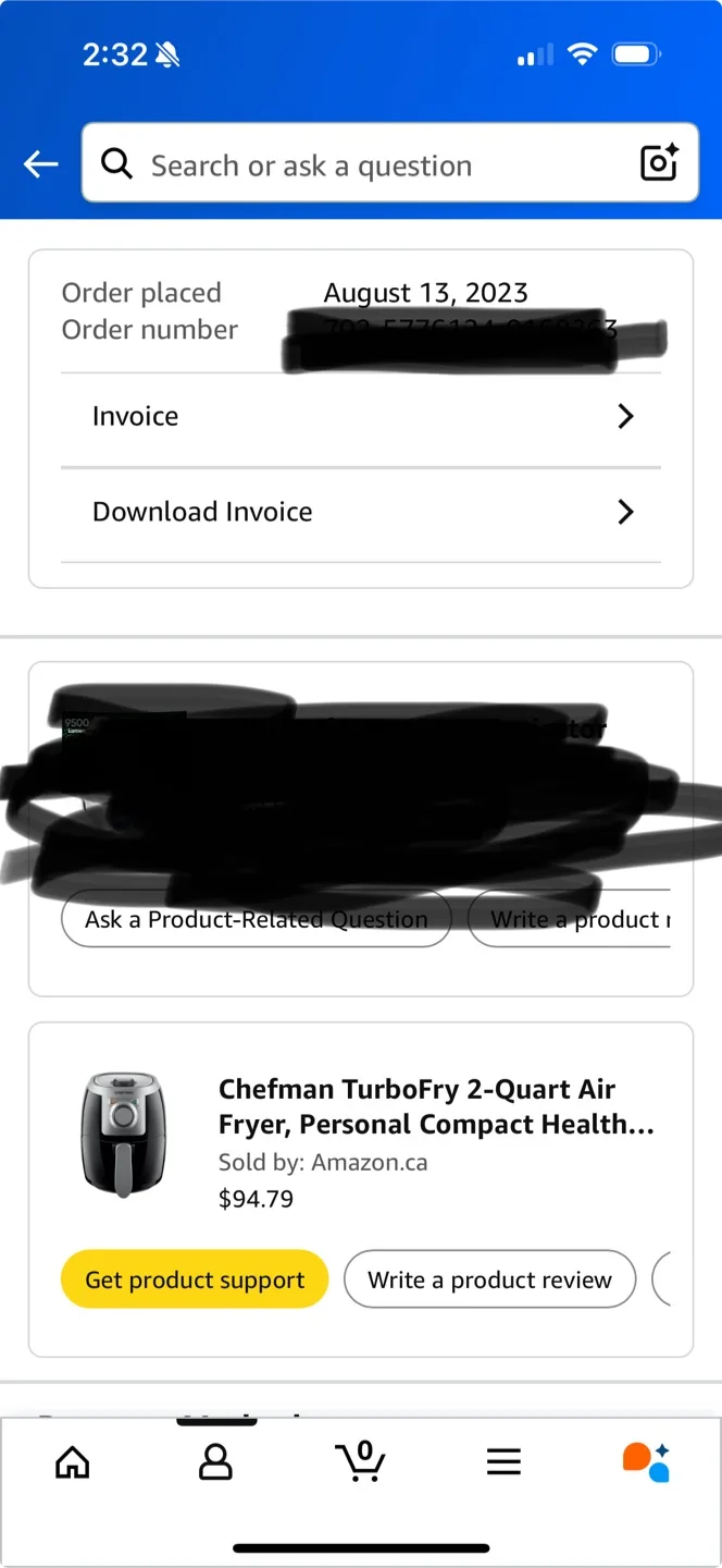 Chefman TurboFry 2-Quart Air Fryer image indicator(3)