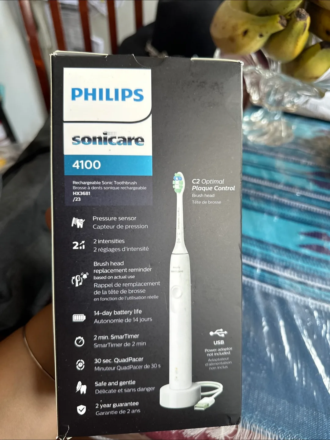 Philips Sonicare 4100 Power Toothbrush - New in Box! image indicator(2)