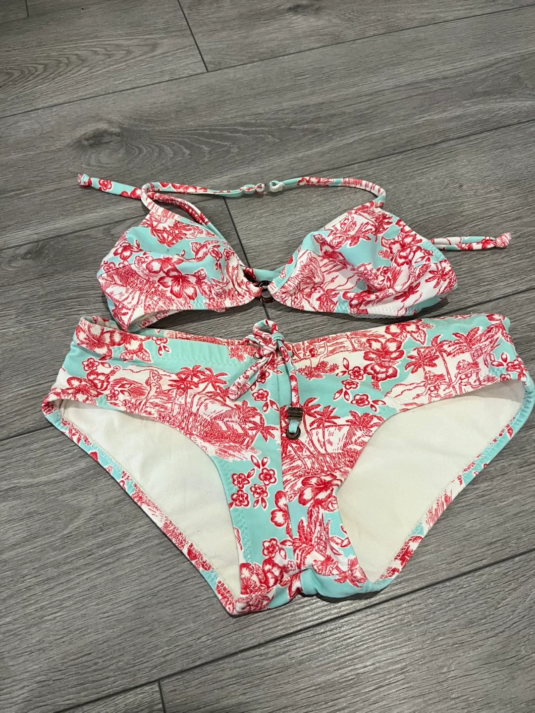Pink Pineapple Swimwear Set