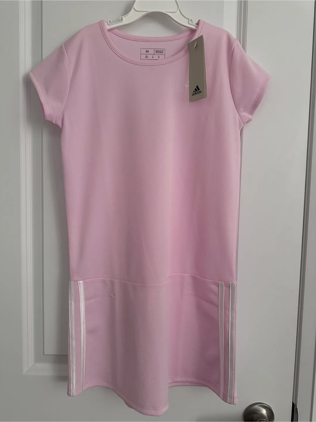 Adidas Girl's Pink tennis Dress Size M - New with Tags thumbnail