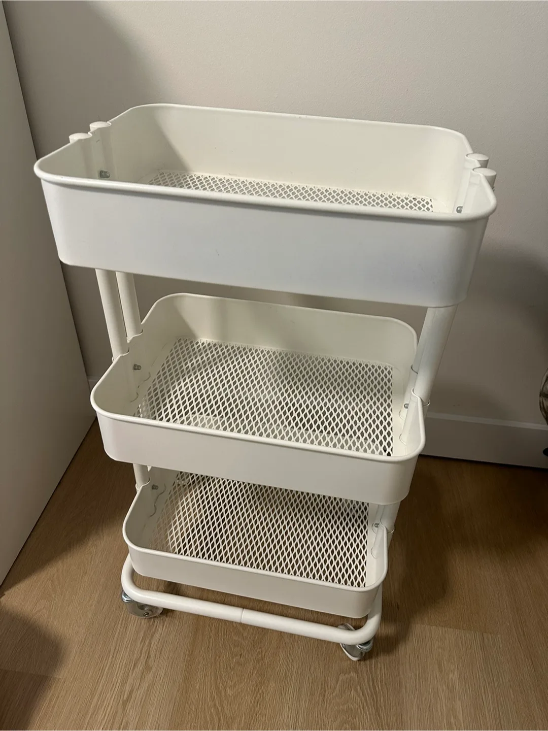 IKEA RÅSKOG Utility Cart - White thumbnail