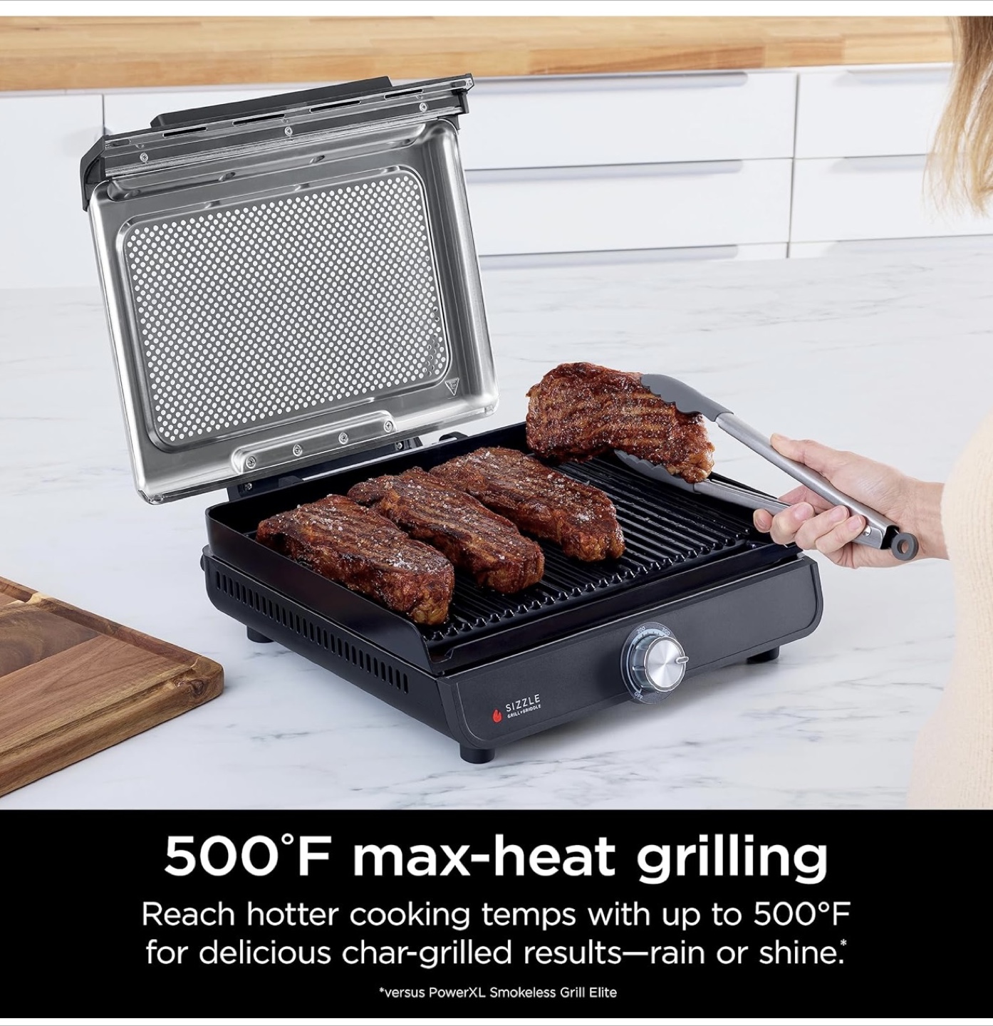 NEW Ninja Sizzle Smokeless Indoor Grill & Griddle - photo 3
