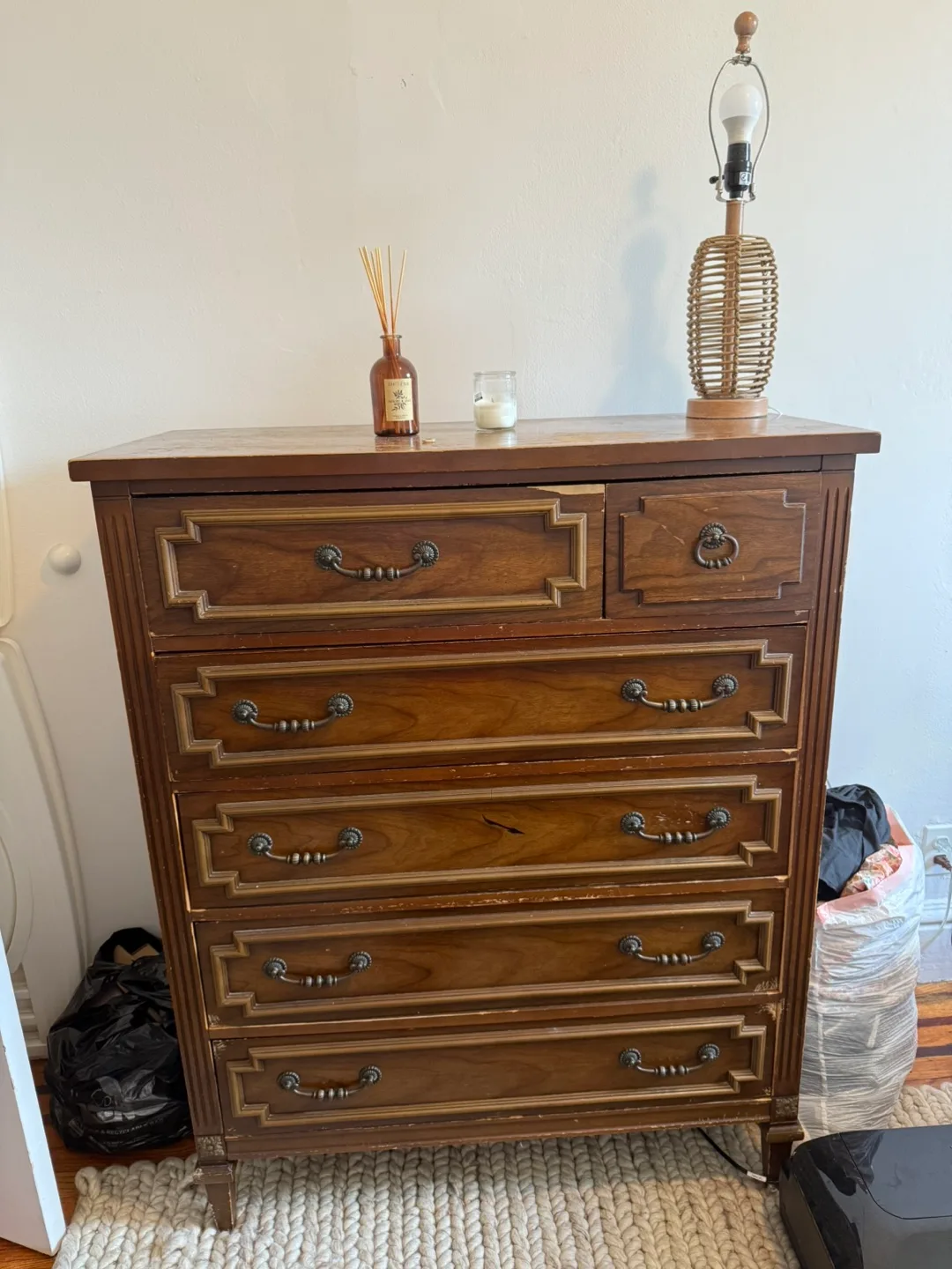 Solid wood dresser thumbnail