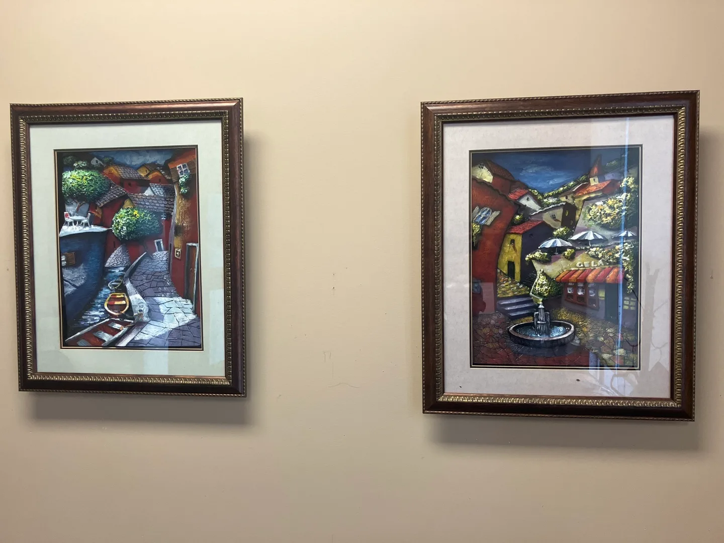 Framed 3D Art - Italian Village Scenes thumbnail