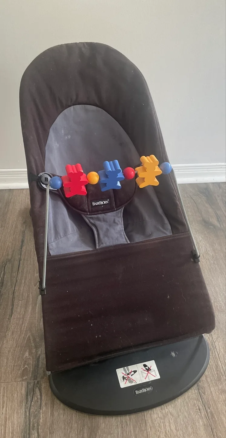 BabyBjörn Bouncer Balance Soft - Black thumbnail