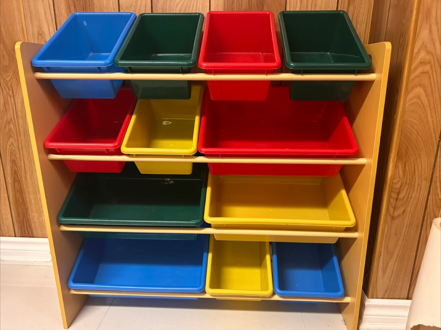 Kids Toy Storage Organizer with Bins thumbnail