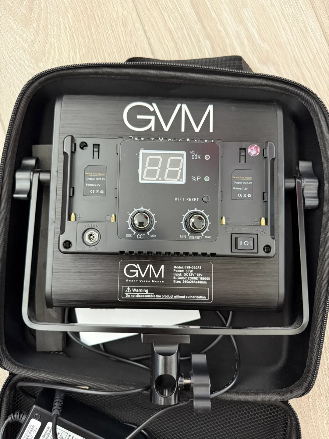 GVM LED Light Panel image indicator(3)