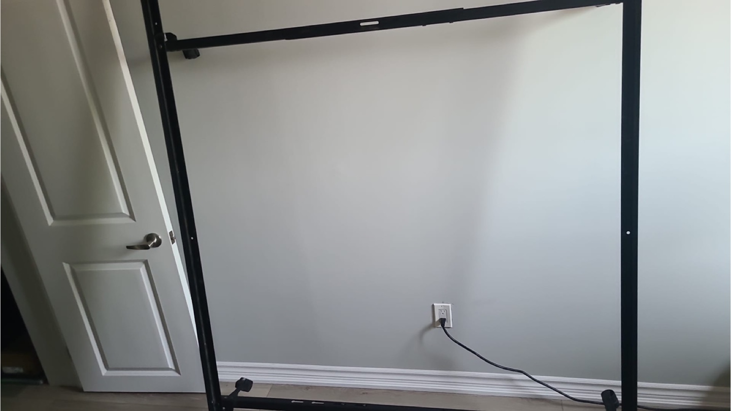 Queen box spring and bed frame - photo 2