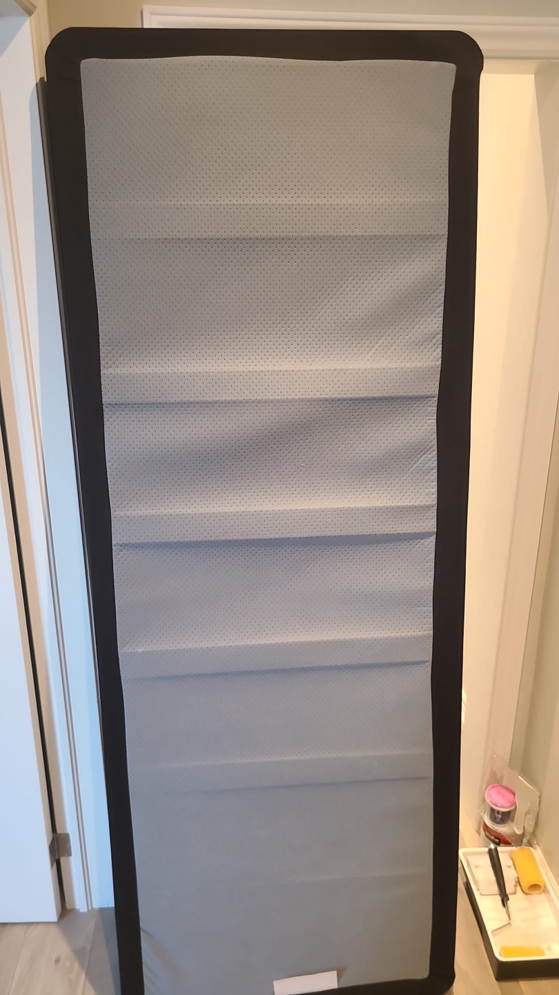 Queen box spring and bed frame