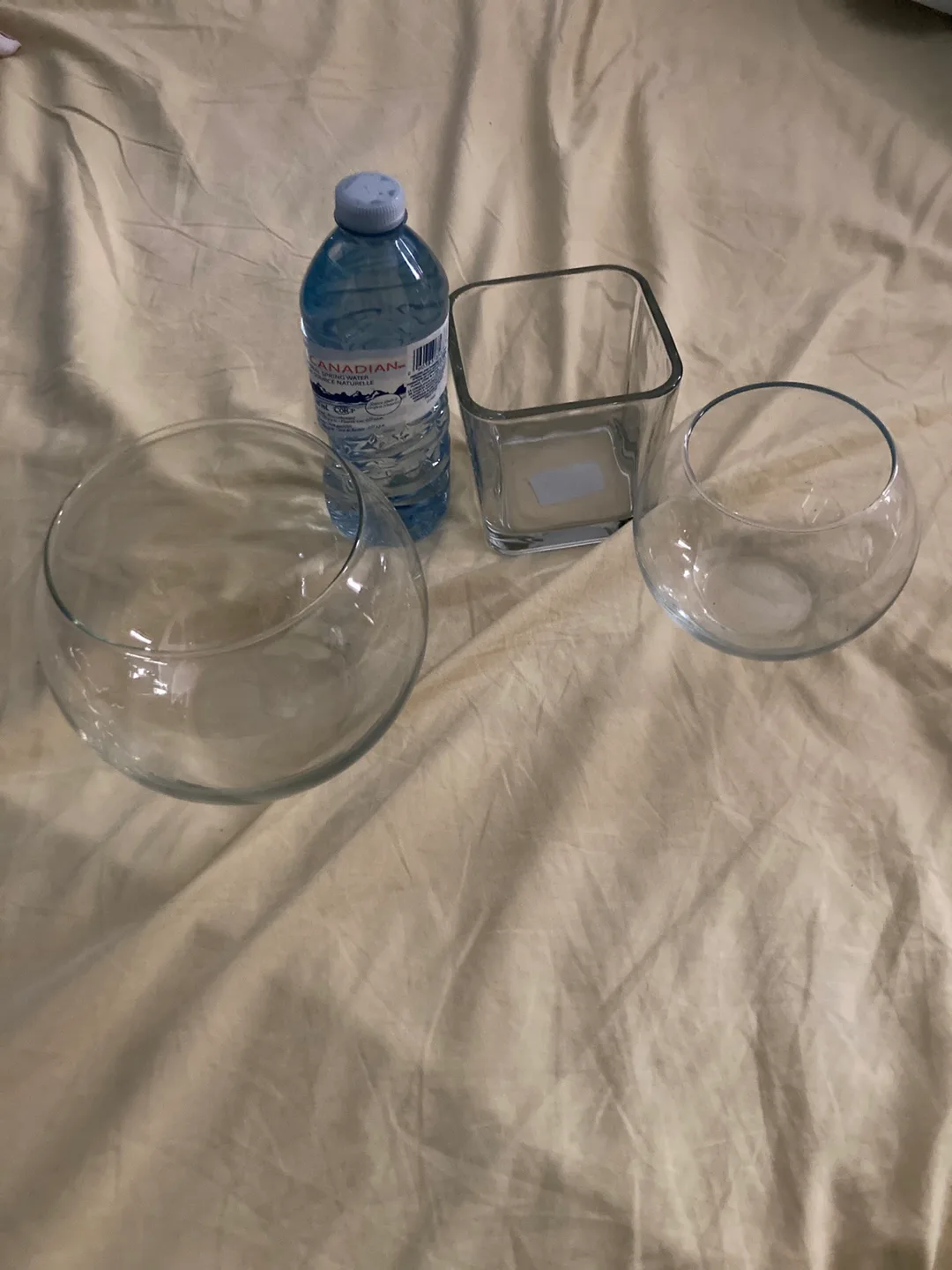 Glass Bowls and Square Vase thumbnail