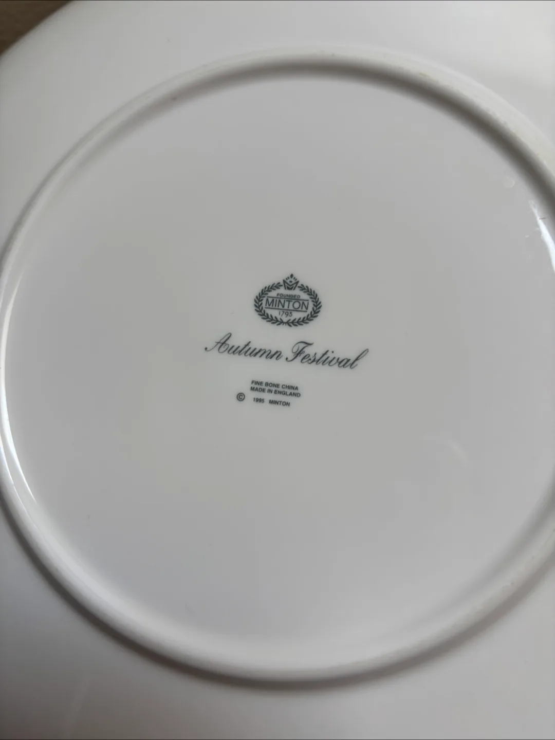 Minton Autumn Festival Plates set of 2 image indicator(2)