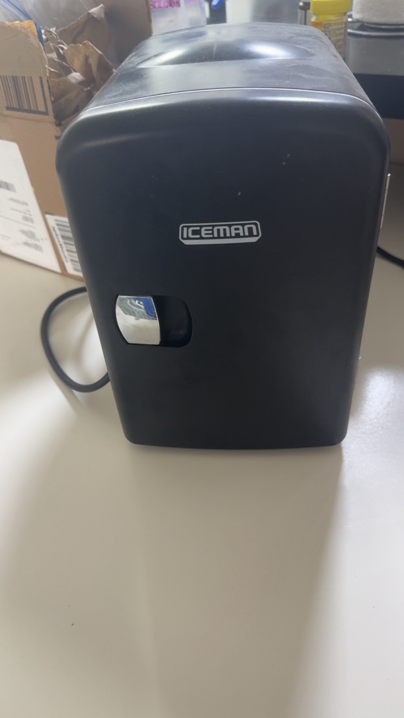 Iceman Portable Mini Fridge - Black