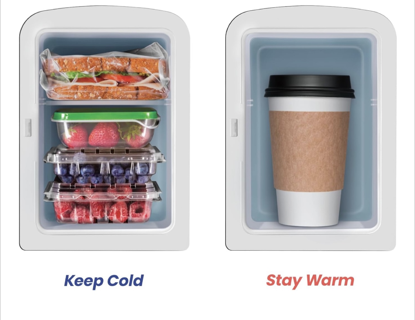 Iceman Portable Mini Fridge - Black - photo 4