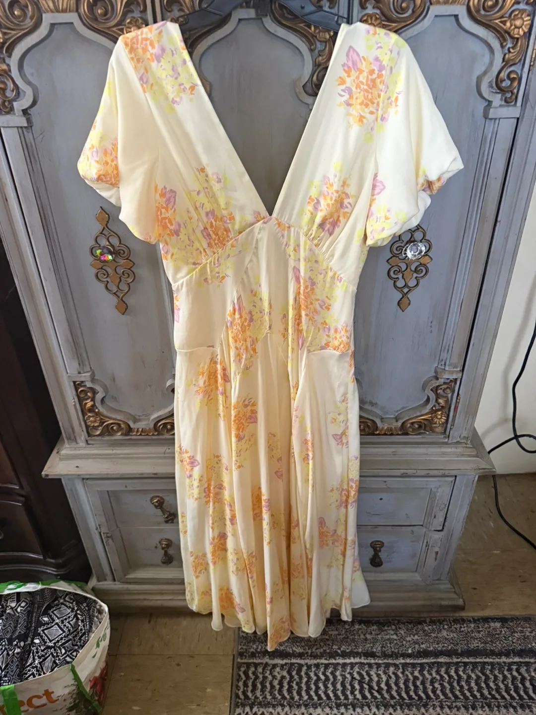 Free People Floral Dress - Size L thumbnail