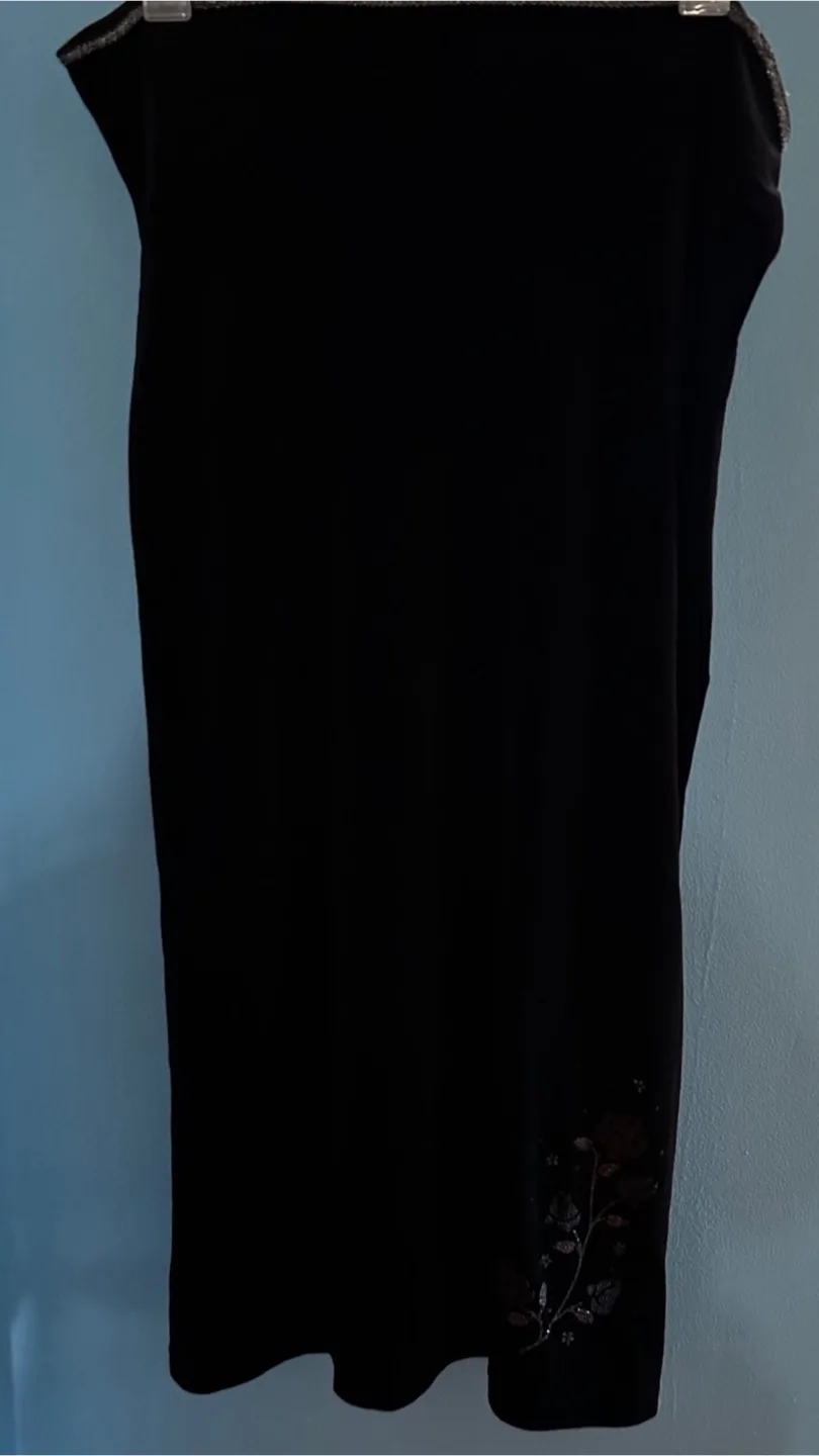SWAT Black Dress - Size 12 1/2 thumbnail