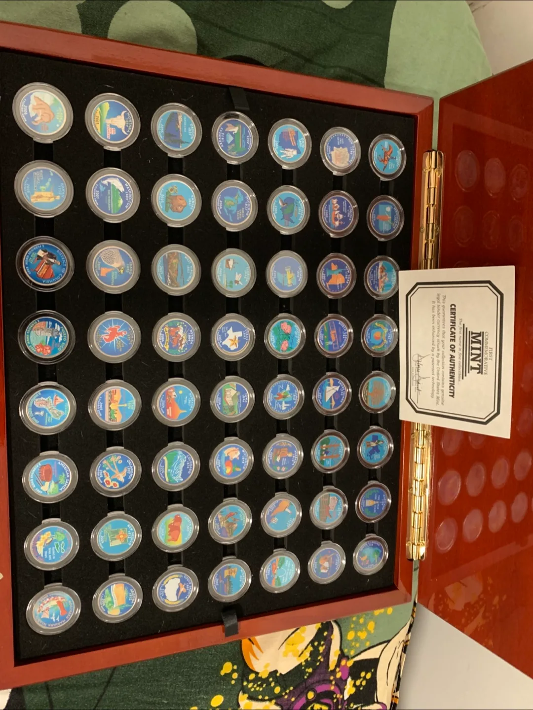 1999-2021 State & National Park Colorized Quarter Collection thumbnail