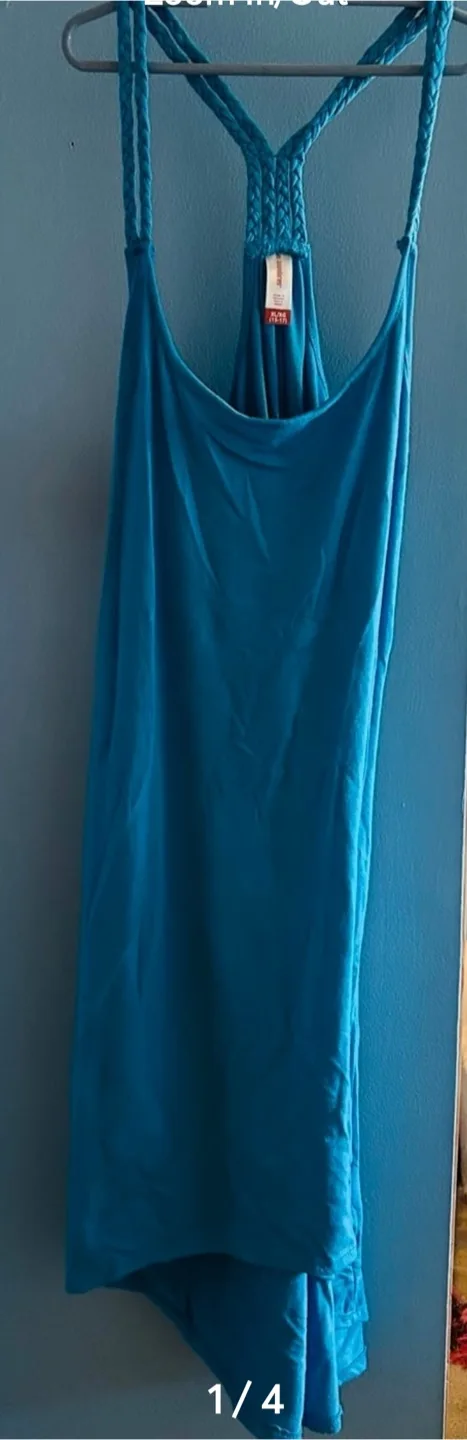 Faded Glory Blue Dress XL/XG (15-17) thumbnail