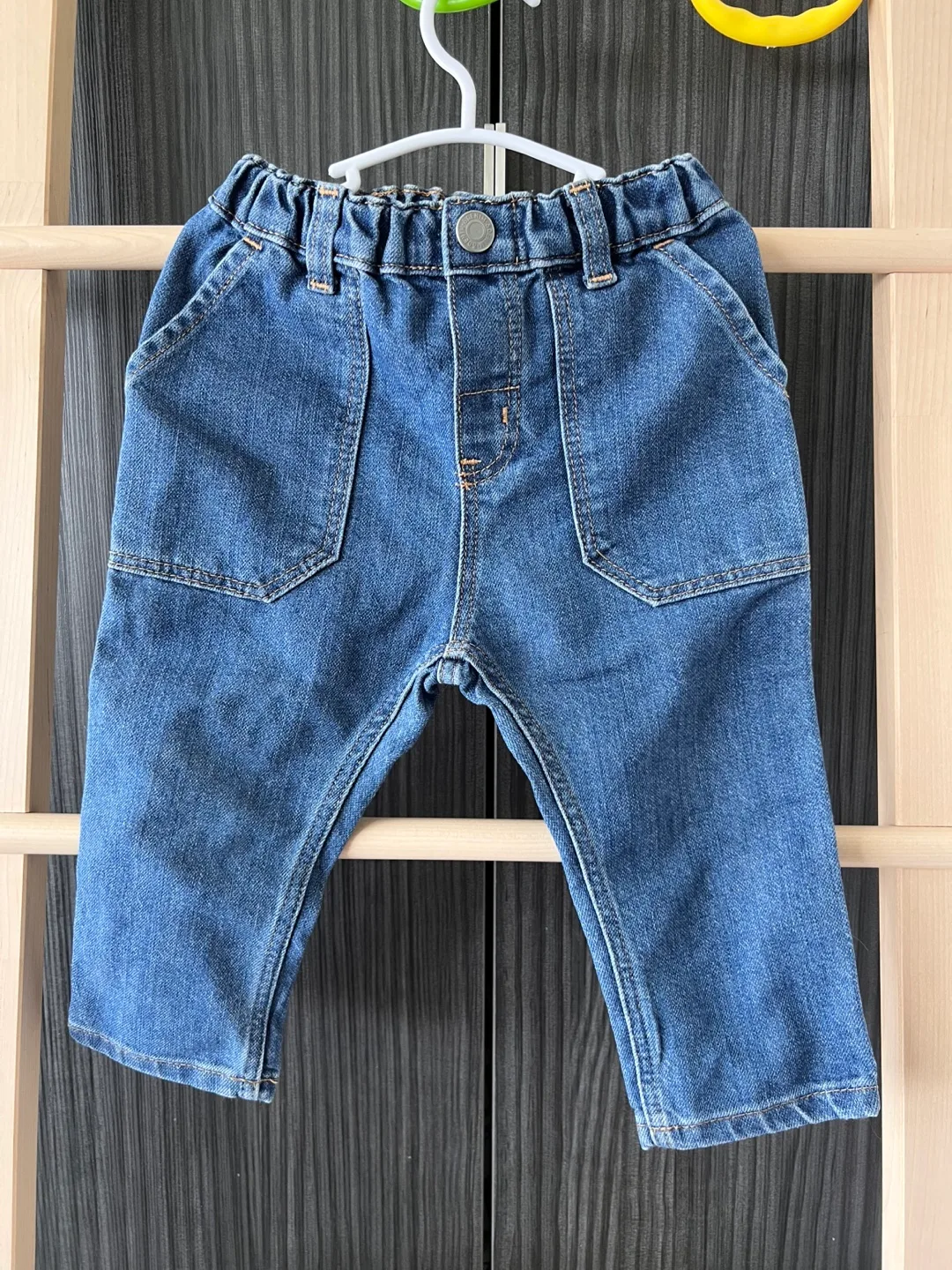 H&M Baby Denim Jeans - Size 9-12M thumbnail