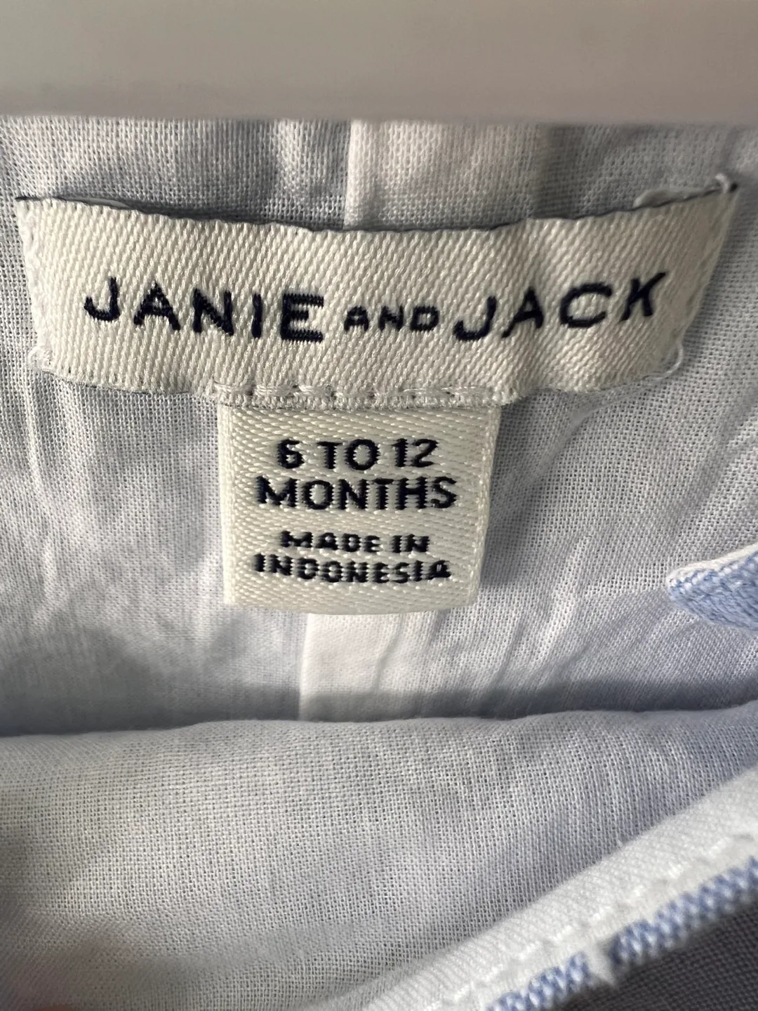 Janie and Jack Romper with Sun Hat (6-12 Months) image indicator(3)