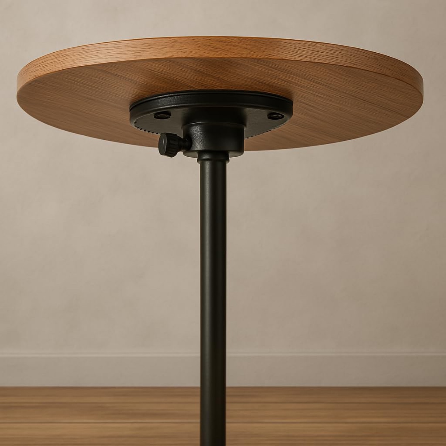 ERFEI Bar Table Small Round Top Adjustable - photo 5