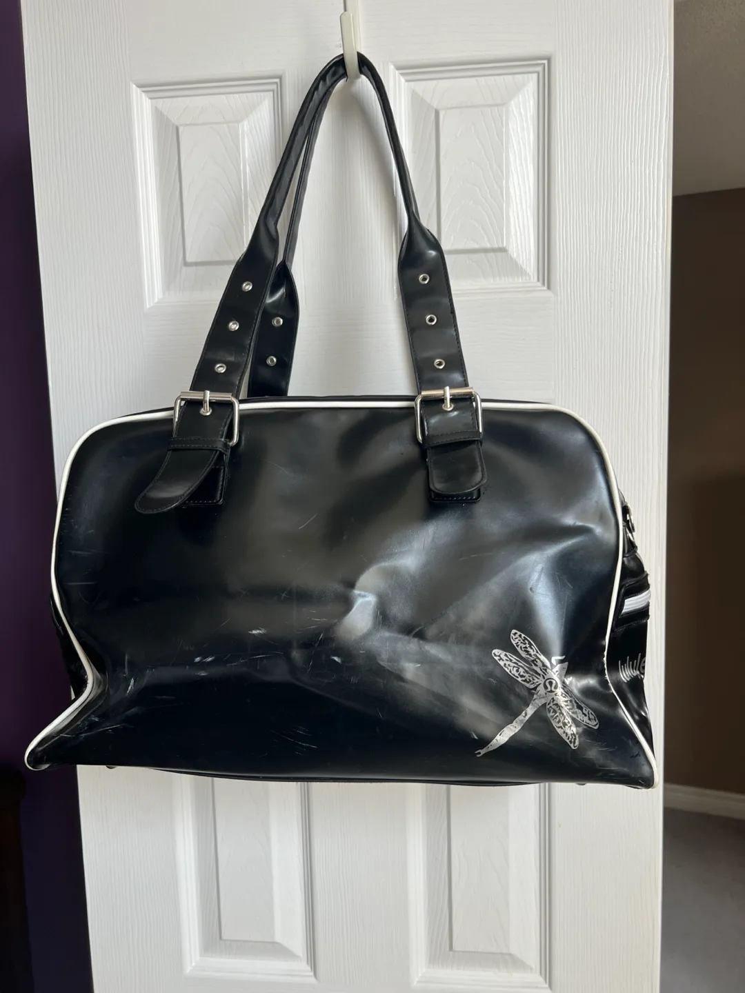 Lululemon Black duffle bag thumbnail