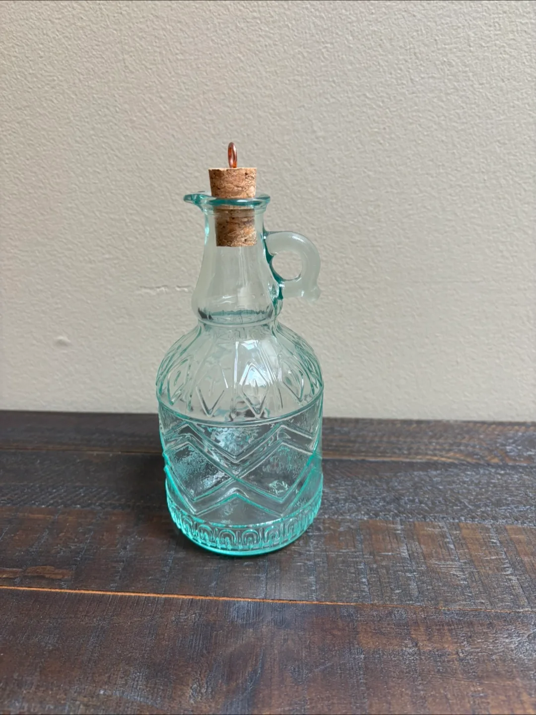 🇨🇦Decorative Glass Oil Dispenser with Cork thumbnail