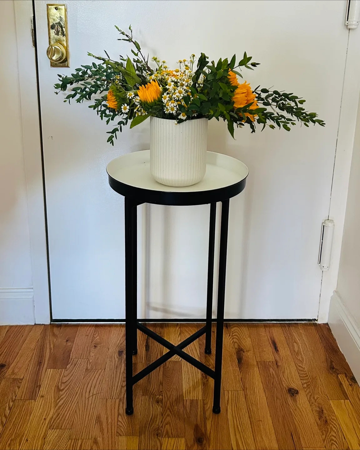 Collapsible Metal Plant Stand / Side Table thumbnail