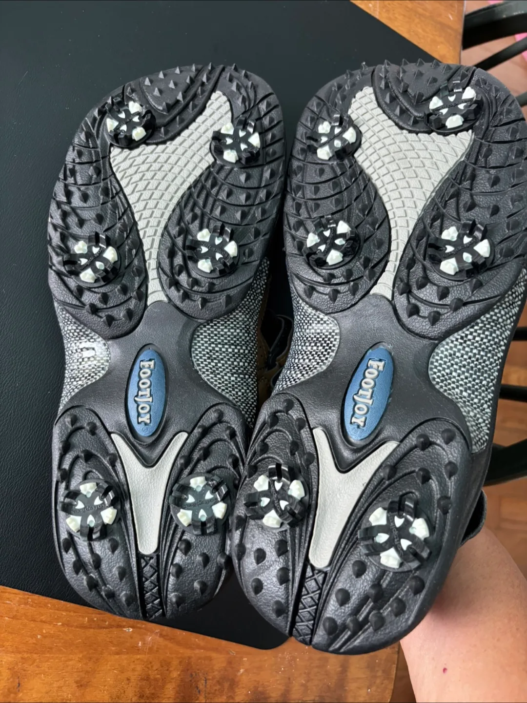 FootJoy FJ Mens  Leather Sport Sandals Golf Soft Spikes image indicator(7)