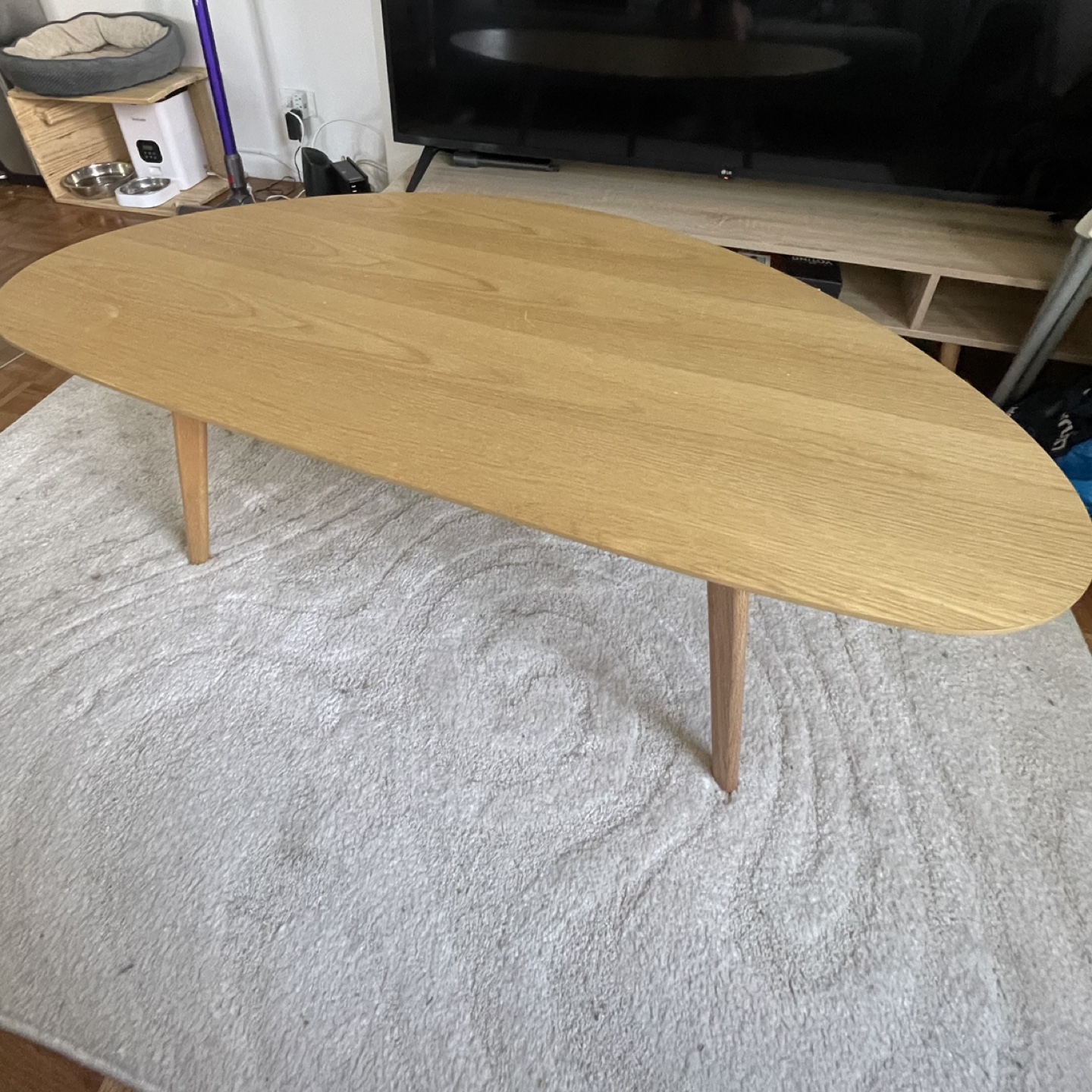 Light Wood Coffee Table - photo 2