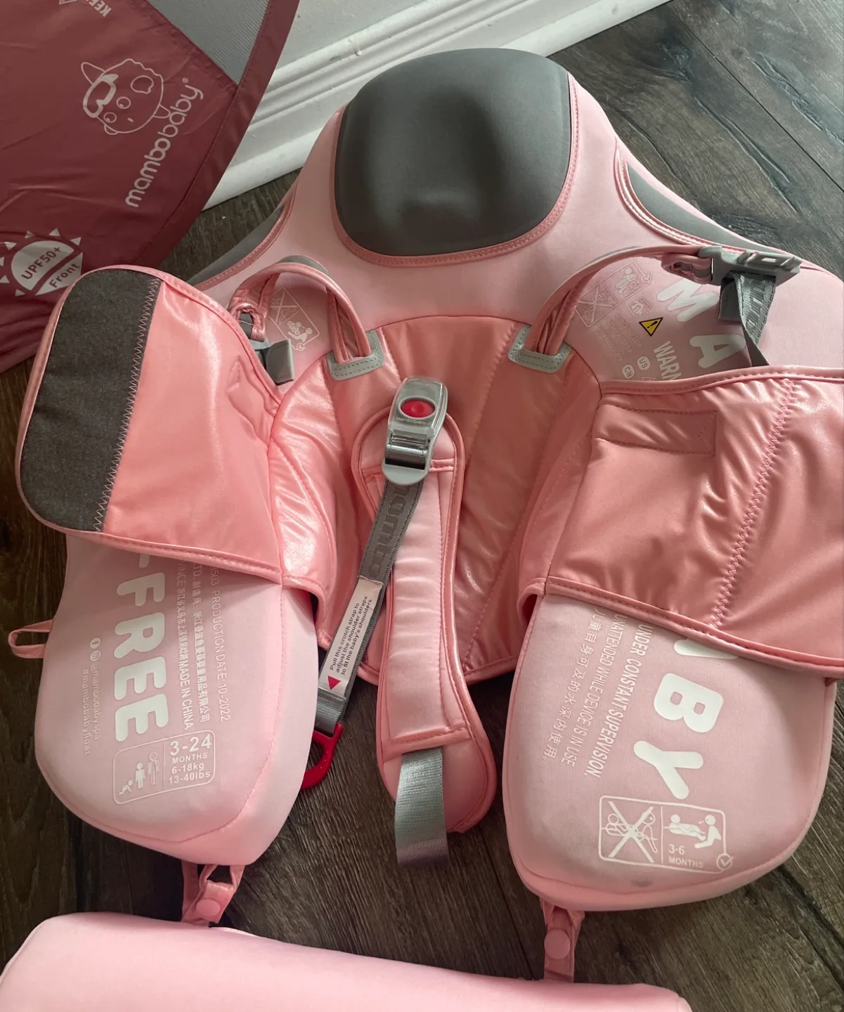 Mambobaby Baby Float - Pink, 3-24 Months image indicator(2)