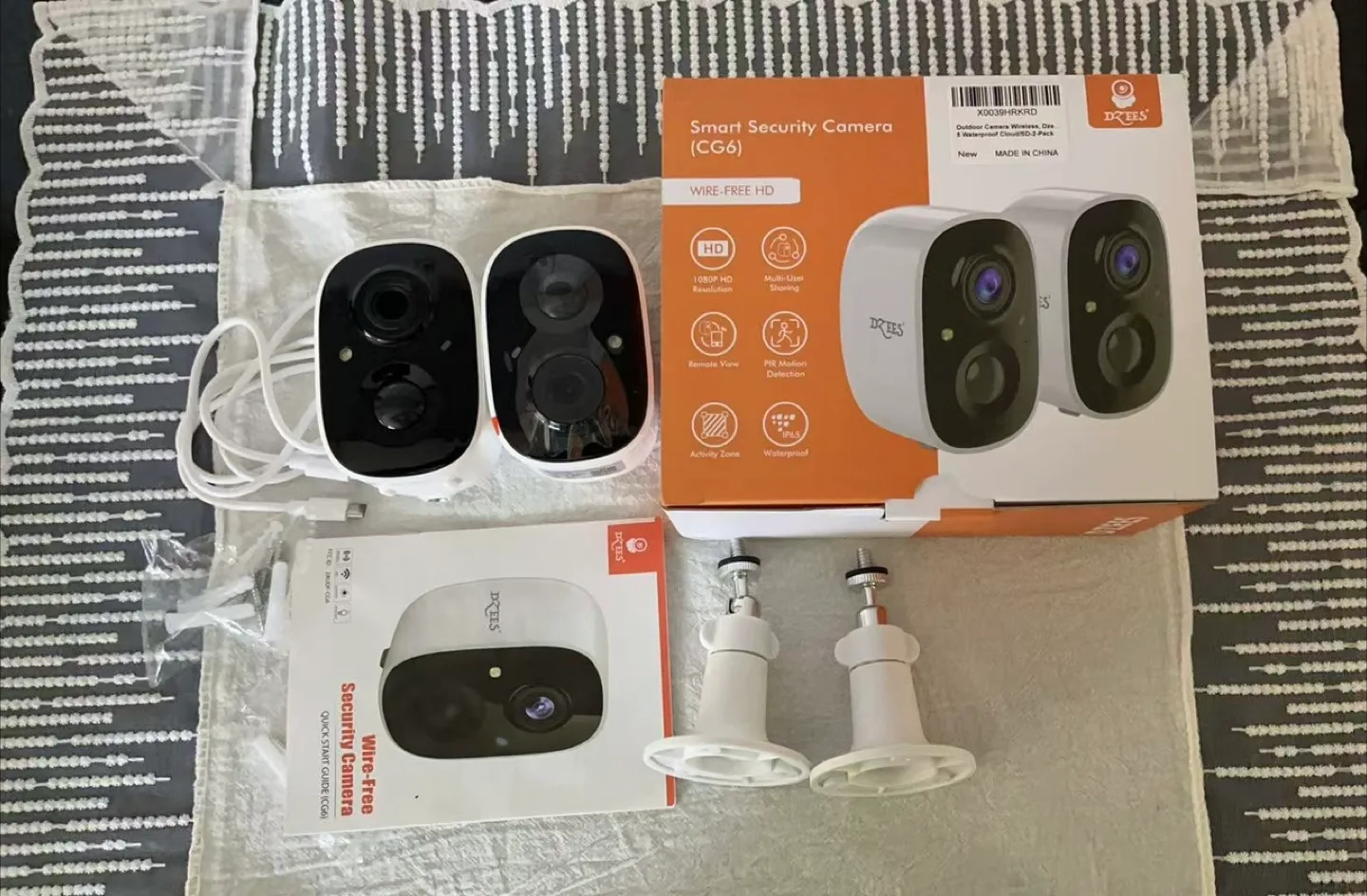 Smart Security Camera (CG6) Wireless image indicator(2)