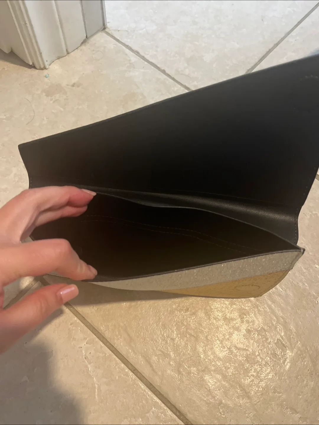 Gold & Silver Clutch Bag image indicator(2)