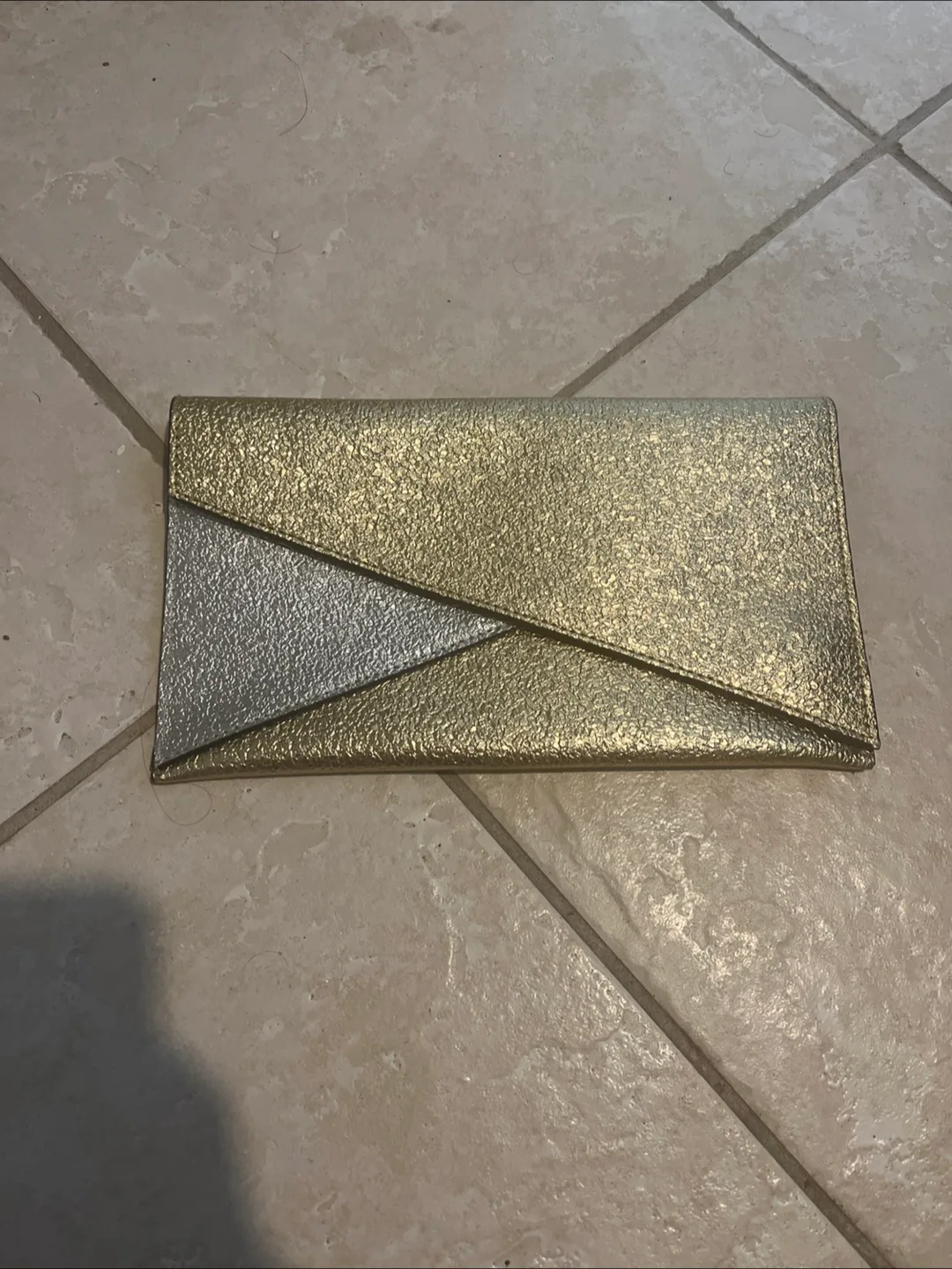 Gold & Silver Clutch Bag thumbnail