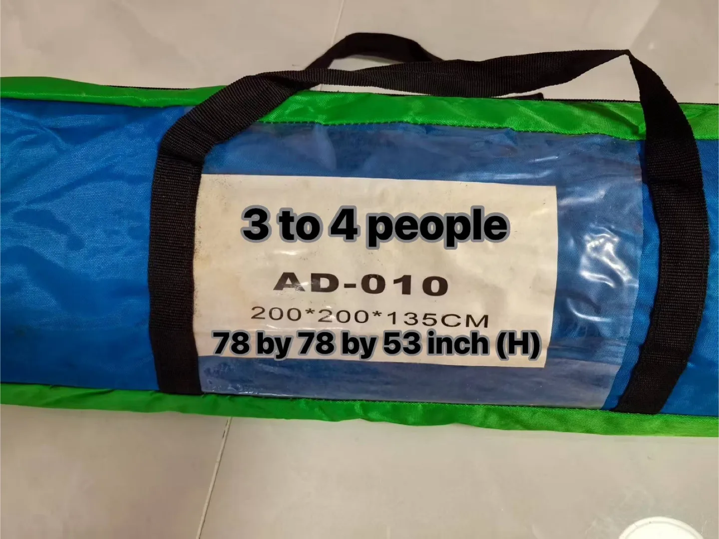 Brand new Colorful Camping Tent big tent image indicator(7)