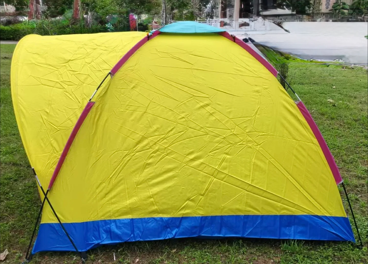 Brand new Colorful Camping Tent big tent image indicator(2)